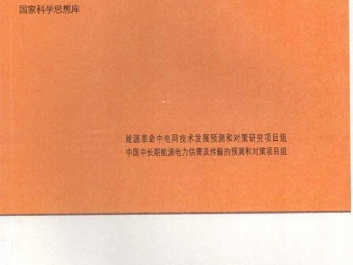 国家科学思想库·决策咨询系列 能源革命中电网技术发展预测和对策