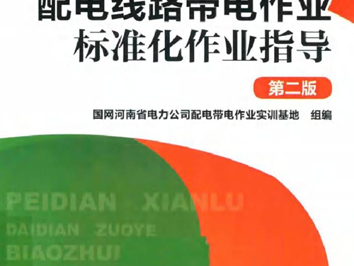 配电线路带电作业标准化作业指导(第二版）