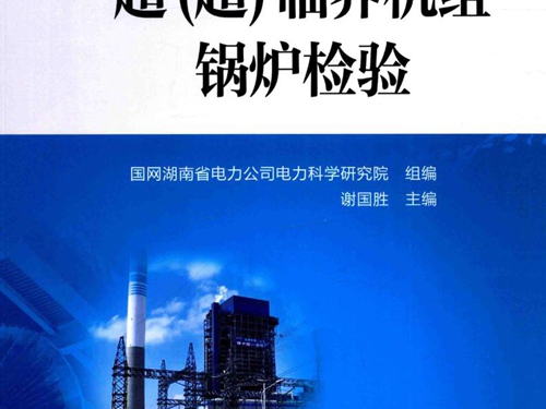 超(超）临界机组锅炉检验 国网湖南省电力公司电力科学研究院组编 谢国胜 (2015版)