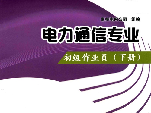 供电企业技能岗位评价试题库 电力通信专业 初级作业员 下册 贵州电网公司 编 (2014版)