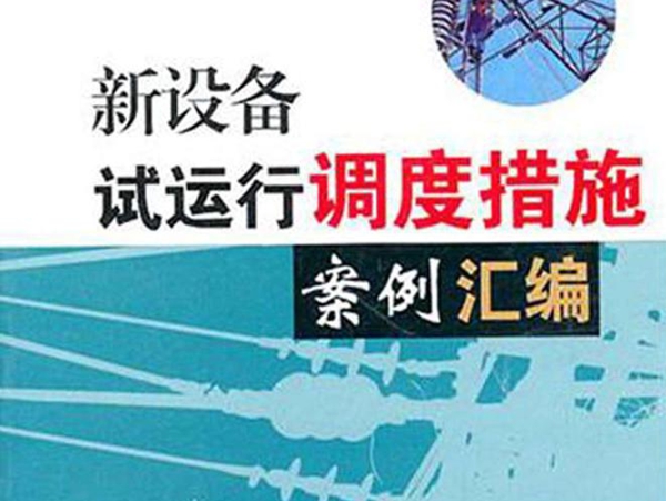 电力行业技术丛书 新设备试运行调度措施案例汇编 沈黎明 (2011版)