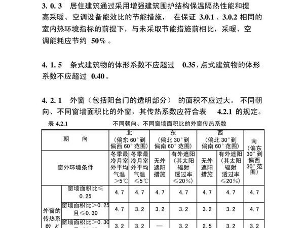 浙江省居住建筑节能设计标准