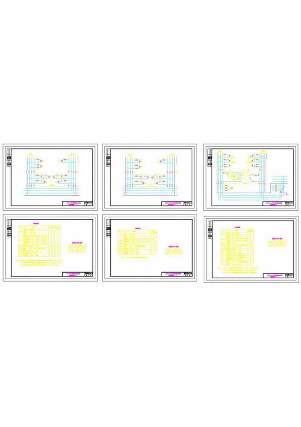 中南标 98ZD701图集 中南标电气控制通用图 cad版 地方规范图集.dwg