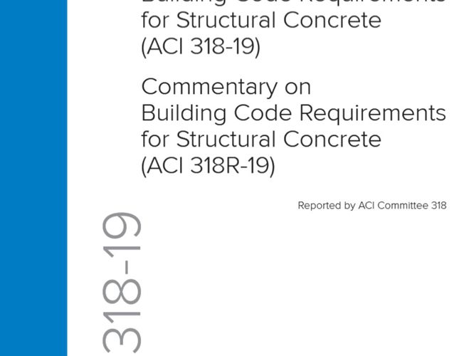 ACI318-19 结构混凝土的建筑规范要求