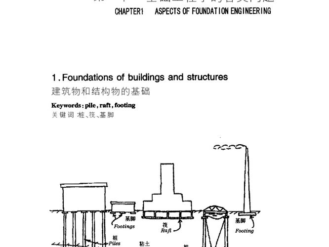 岩土工程丛书（5）英汉对照图示基础工程学