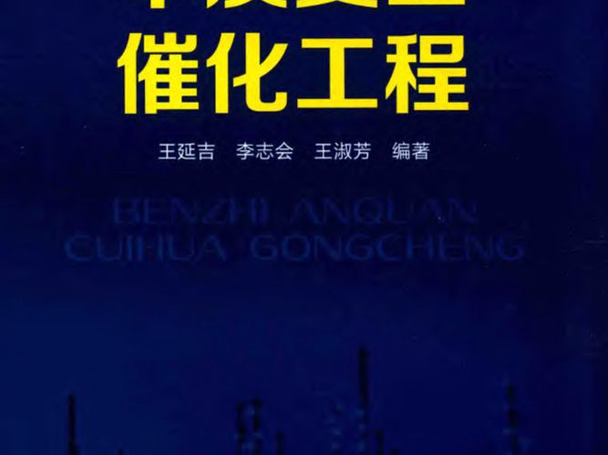 本质安全催化工程王延吉、李志会、王淑芳