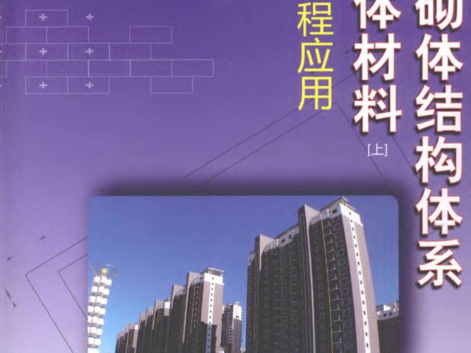 新型砌体结构体系与墙体材料 上册 工程应用王凤来 等  2010年版