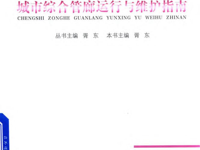 城市综合管廊运行与维护指南 胥东 2018年