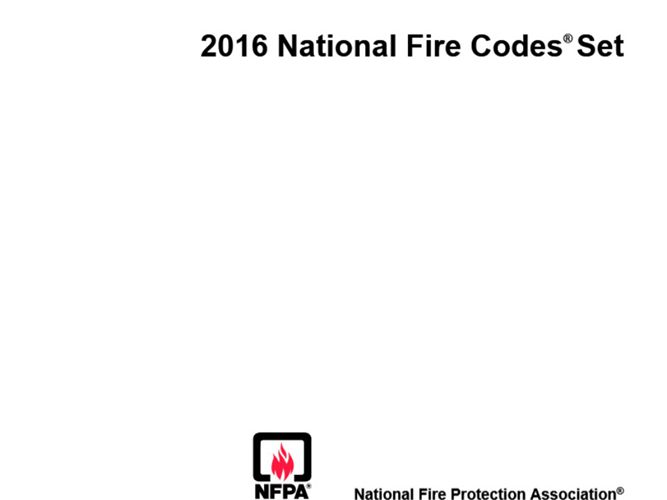 英文版 美国国家消防协会所有规范和标准 2016 National Fire Protection Association All Codes and Standards