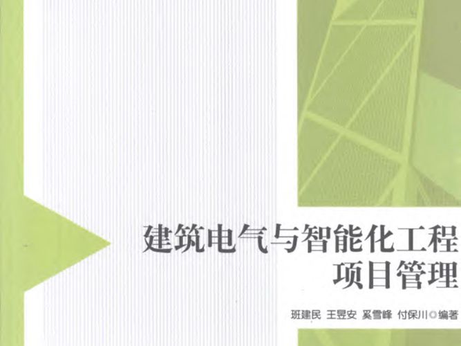 建筑电气与智能化工程项目管理班建民 普通高等教育土建学科专业“十一五”规划教材