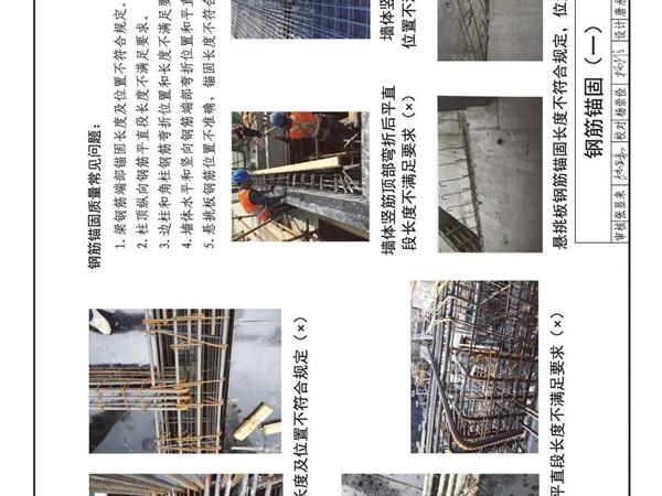 20G908-1 建筑工程施工质量常见问题预防措施(钢筋锚固)15